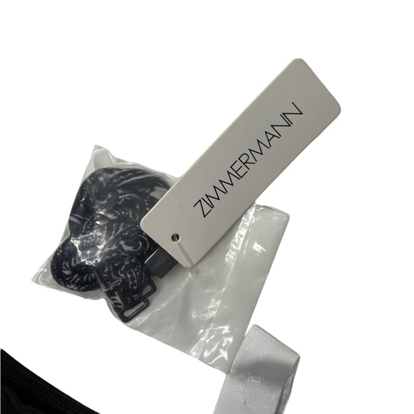 Zimmermann | NWT Zimmermann Swim Black Bikini Bottom in Black 2/US 8 - Picture 2 of 6